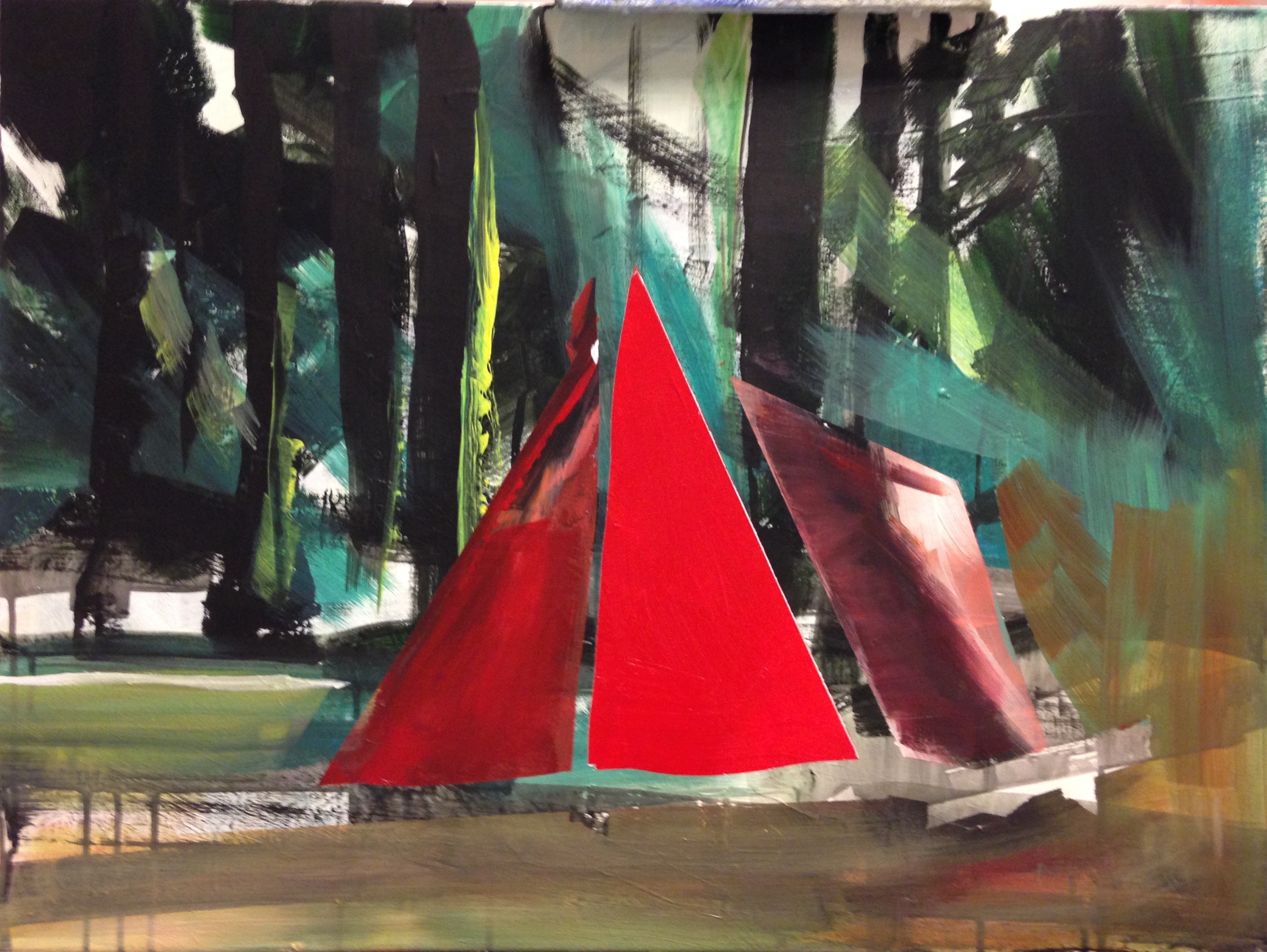 Red Tent - 60x80 - 2014